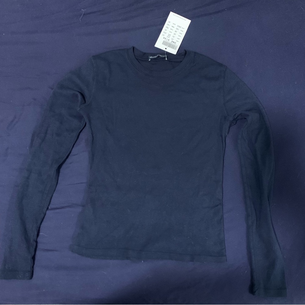 Brandy Melville Navy Blue Long sleeve